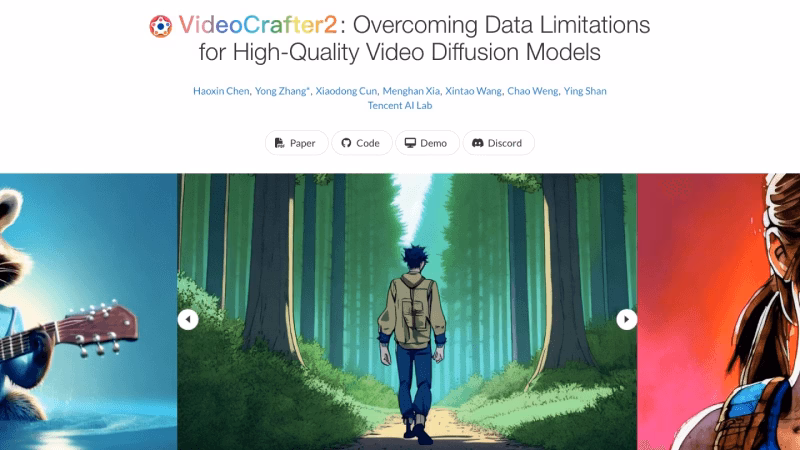 VideoCrafter2