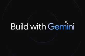 一张图文并茂的插图，上面写着“用 Gemini 打造”