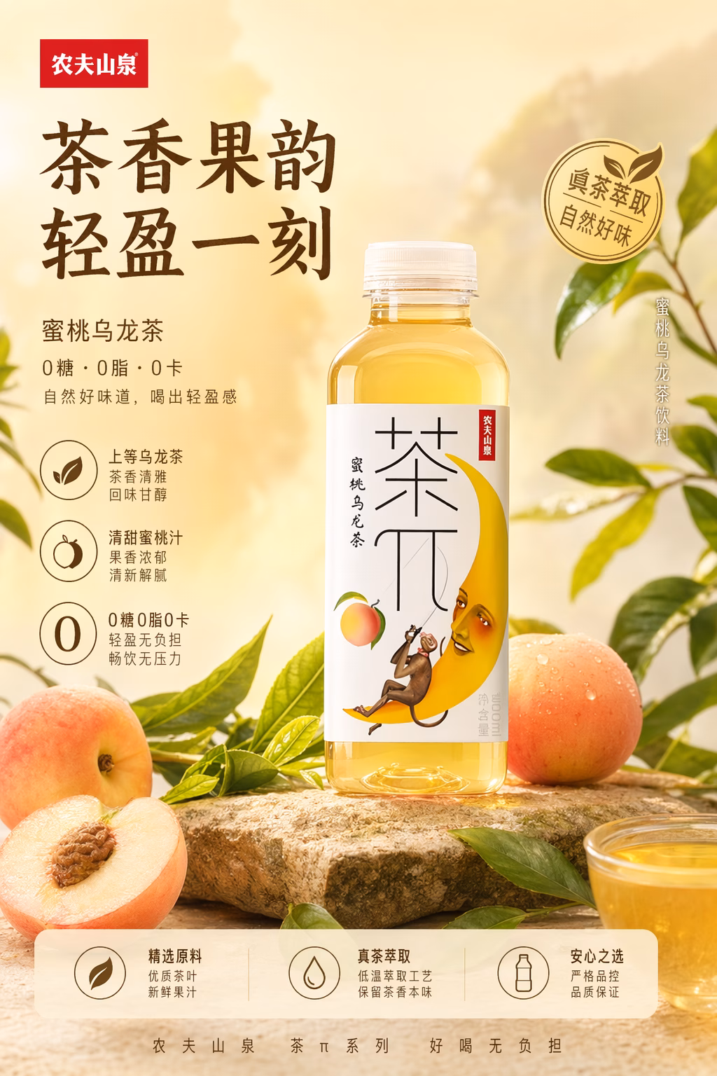 [AI生图咒语] 例332 – 茶π产品宣传海报