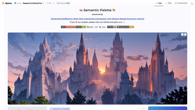 SteamMultiDiffusion Semantic Palette