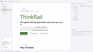 JetBrains 开源 AI 智能体 IDE ThinkRail 架构与操作界面全景实测